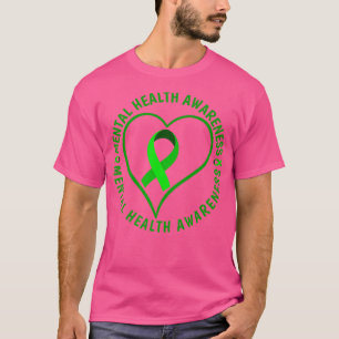 Mental Illness Awareness Mental Health Awareness M T-Shirt