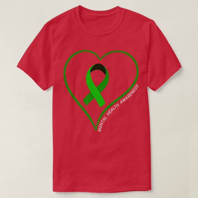 Mental Illness Awareness Mental Health Awareness M T-Shirt (Design Front)