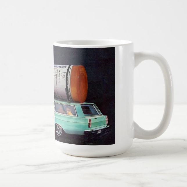 Mental Illness Happy Hour Coffee Mug (Right)