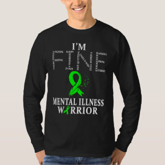 Mental Illness Warrior Im Fine T-Shirt