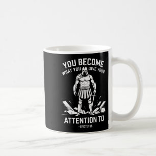 Mental Strength Quote Stoic Epictetus Men Premium Coffee Mug