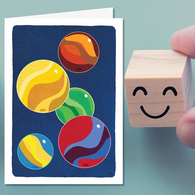 Mental Therapy Thanks Marbles Card (Creator Uploaded)