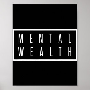 Mental Wealth Mental Health Care For Men And Women Poster