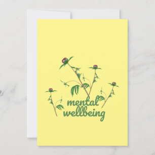 Mental Wellbeing Invitation