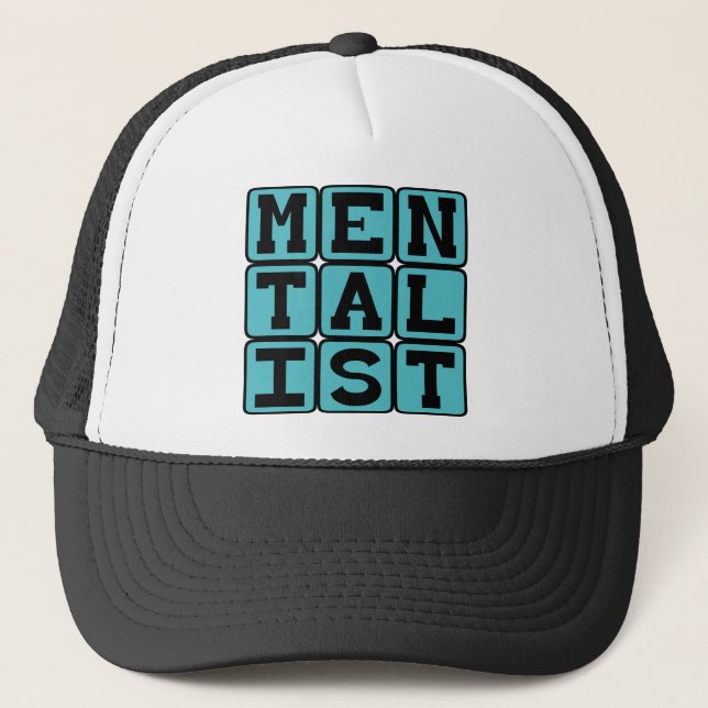 Mentalist, Mind Reader Trucker Hat (Front)