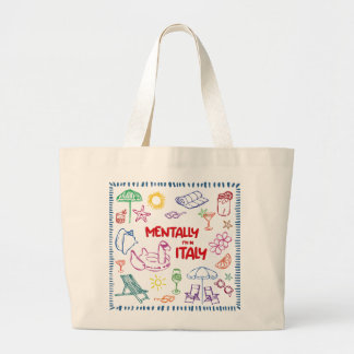 Mentally in Italy Tote Bag – Aesthetic Summer 