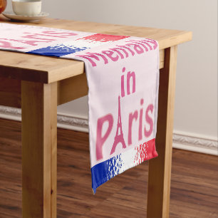 Mentally In Paris Table Runner