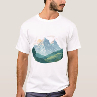 Mentally in the Mountains – Escape Within T-Shirt