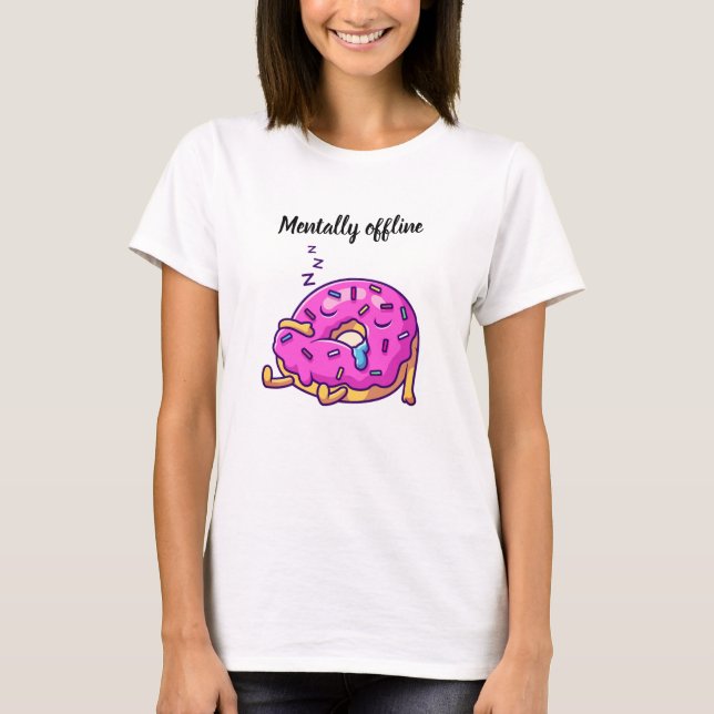 Mentally Offline Graphic T-Shirt (Front)