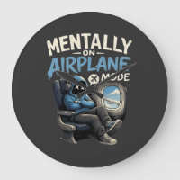 Mentally On Aeroplane Mode Shirt Funny Anime boy