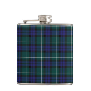 Menteith Scotland District Tartan Hip Flask