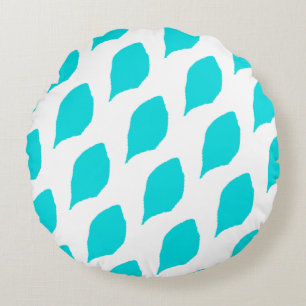 Menthol leaf design Round Pillow