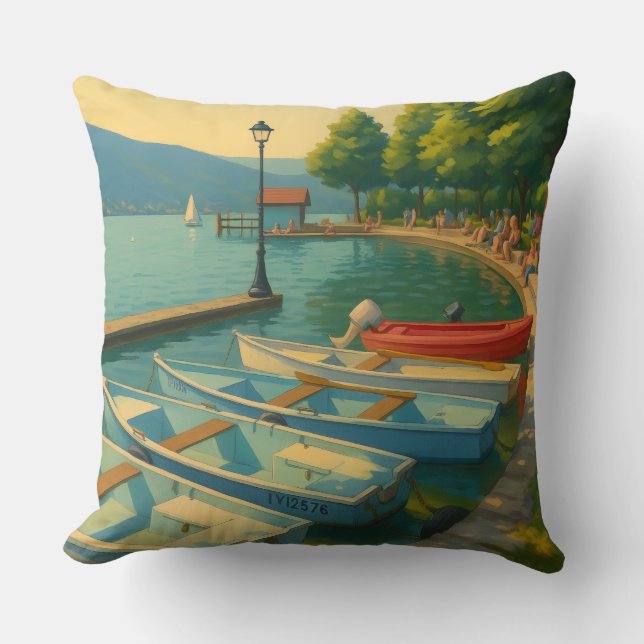 Menthon Saint Bernard Cushion (Front)