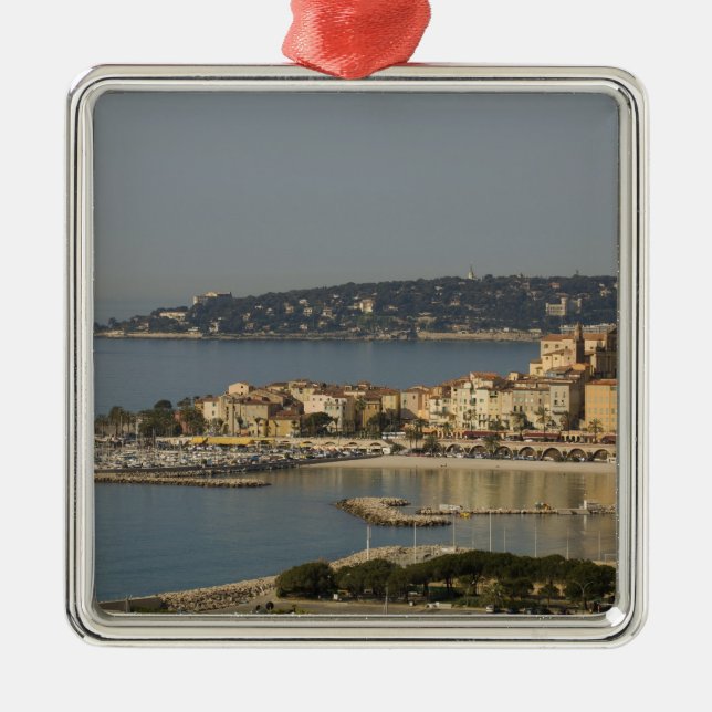 Menton, Cote d'Azur, France. Metal Tree Decoration (Front)