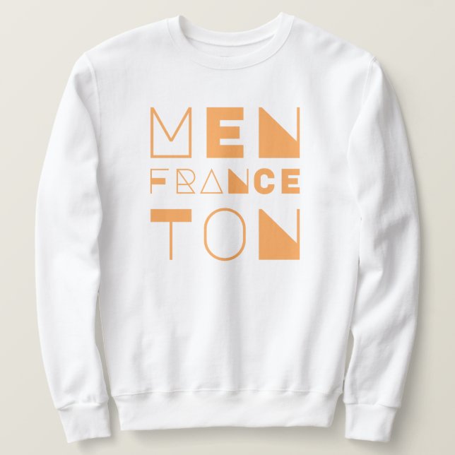 MENTON FRANCE SWEATSHIRT (Design Front)