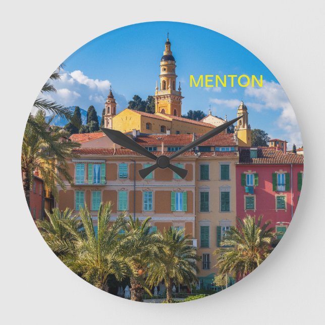 Menton Large Clock (Front)