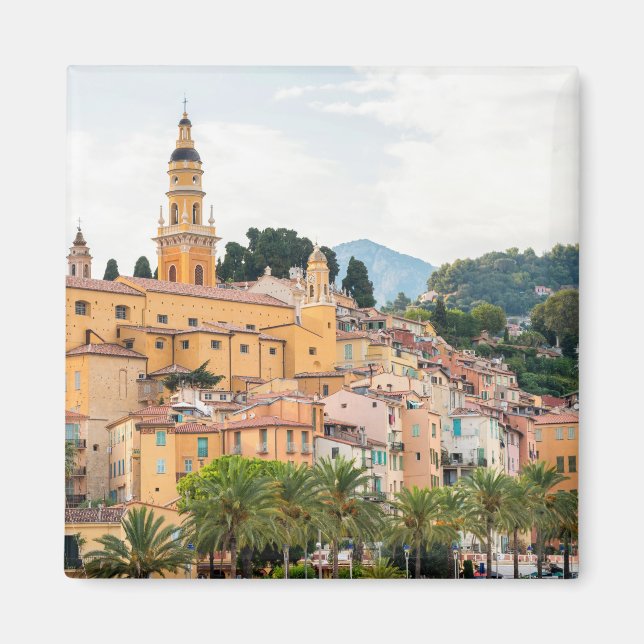 Menton old town Provence France Magnet (Front)