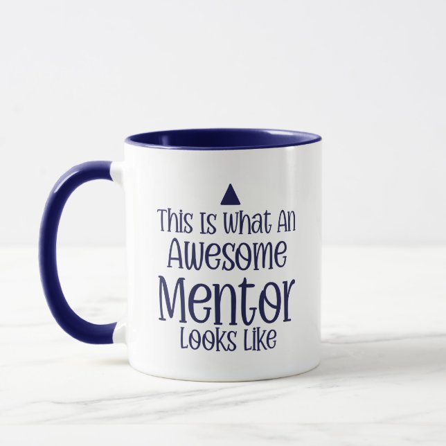 Mentor Appreciation Mug – Personalised Gift (Left)