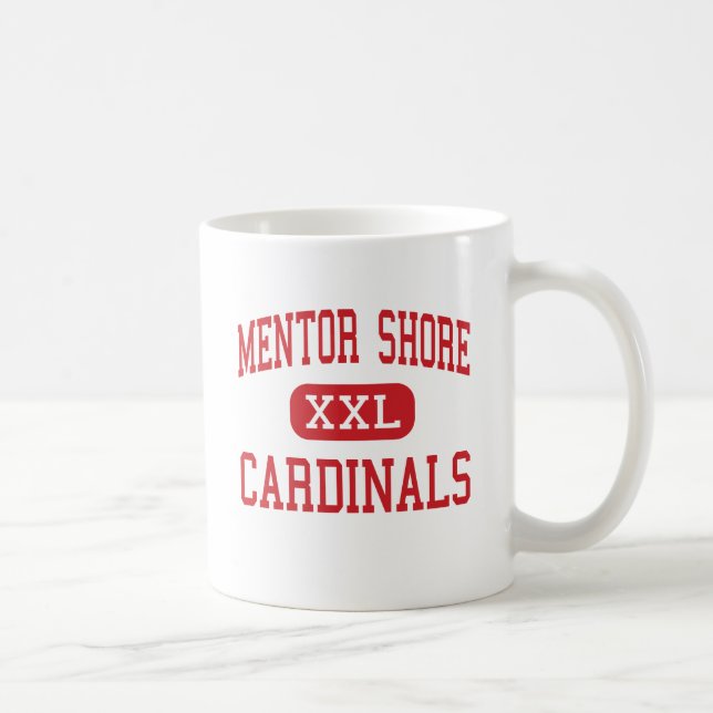 Mentor Shore - Cardinals - Junior - Mentor Ohio Coffee Mug (Right)