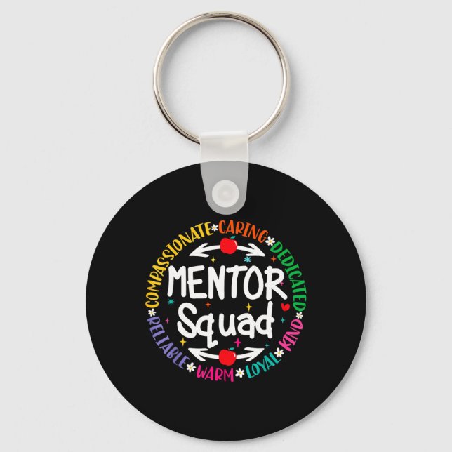 Mentor Teacher Inspire Influence Coach Back To Key Ring (Front)