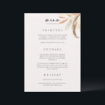 Menu Card Placement Wedding Dinner Catering C100<br><div class="desc">Our menu card is perfect to let your guests know which meal options are available at your wedding or event. This item is part of our Crystal wedding collection C100,  please visit our store to view the collection of coordinating items.</div>