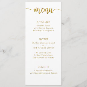 Menu Card, Wedding Menu, Dinner, Lunch