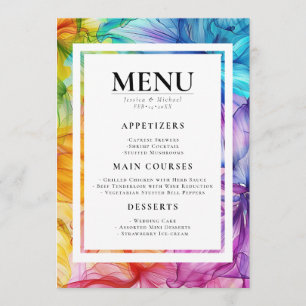 MENU + DRINKS Ethereal Bloom