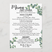 Menu Options