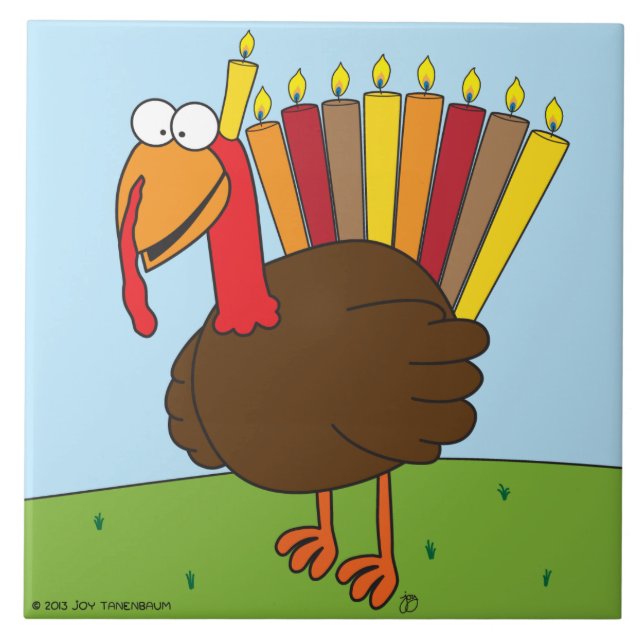 Menurkey Tile/Trivet (large) Tile (Front)