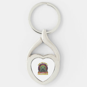Meon Some Halloween Cemetery Gate Monsters Pumpkin Key Ring