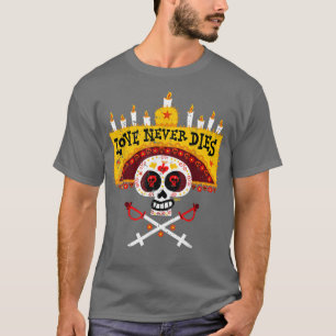Meopolis Love Never Dies Candles Hanukkah T-Shirt