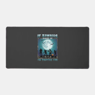 Meow Am Cat Halloween Night Witch Pumpkin (2)_1 Desk Mat