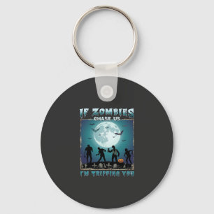 Meow Am Cat Halloween Night Witch Pumpkin (2)_1 Key Ring