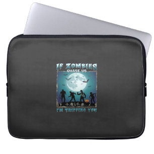 Meow Am Cat Halloween Night Witch Pumpkin (2)_1 Laptop Sleeve