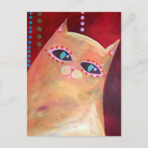 "Meow and Forever" Original Artwork Postcard