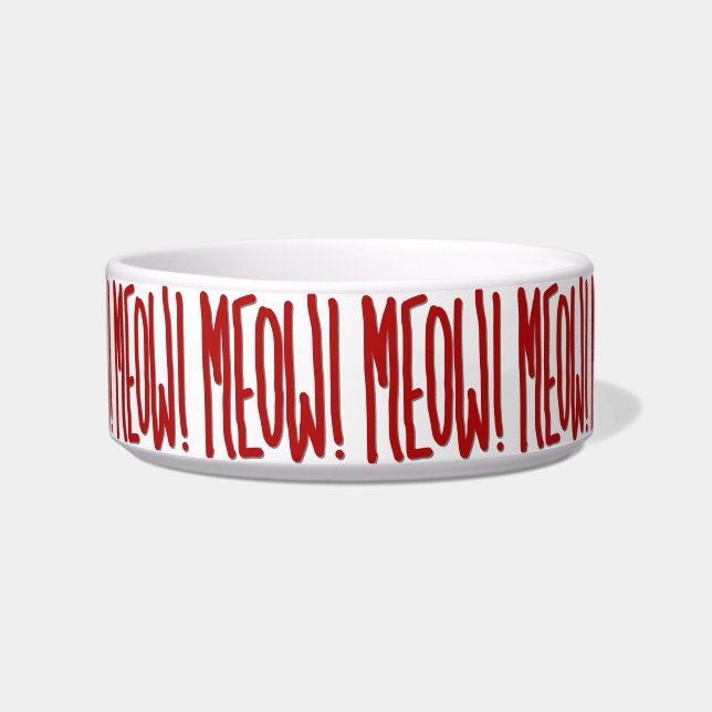 Meow! Bowl (Front)