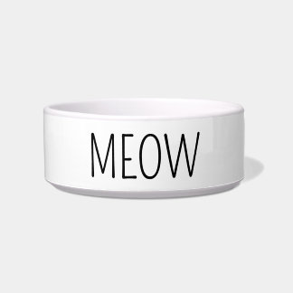 Meow Cat Bowl