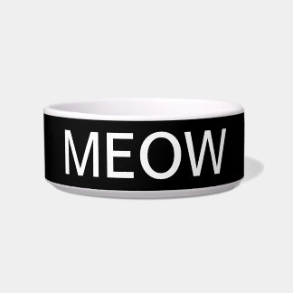 Meow Cat bowl