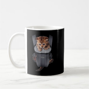 Meow Cat Kitten Carrier T-Shirt Coffee Mug