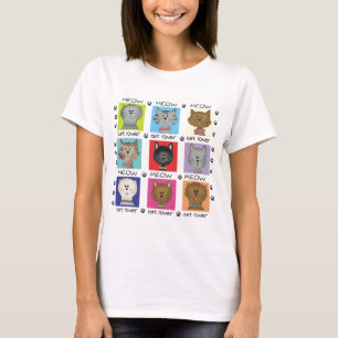 Meow Cat Lover Tshirts and Gifts