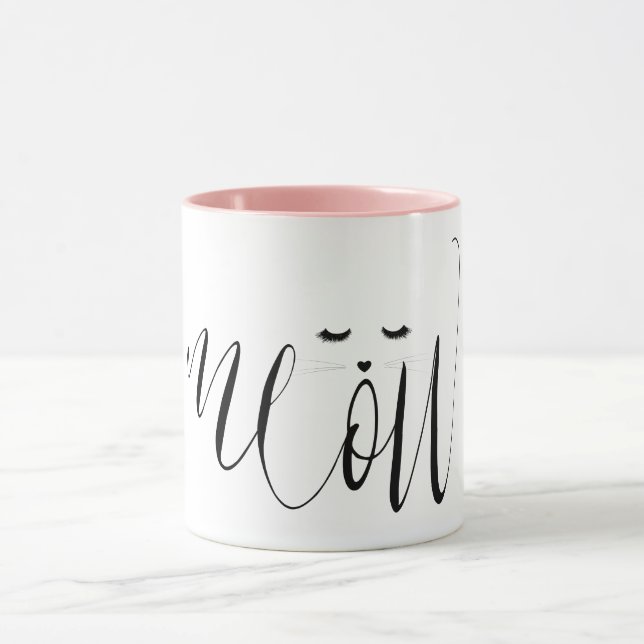 Meow Cat Mug (Center)