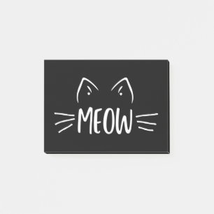Meow Cat Post-it Notes