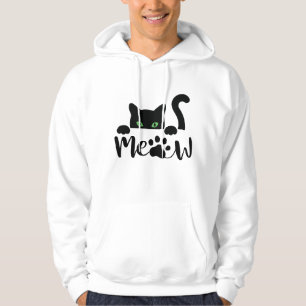 Meow Cat Quote   Hoodie