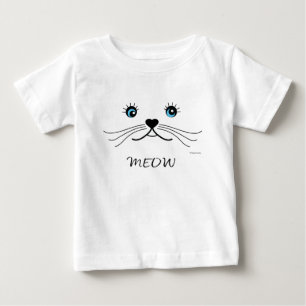 MEOW-Cat-Shirt Baby T-Shirt