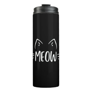 Meow Cat Thermal Tumbler