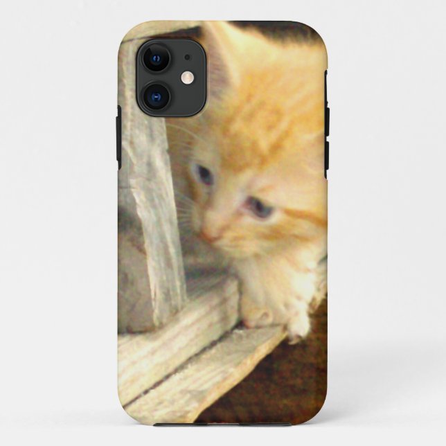 Meow Cats 1 iPhone Barely There Case (Back)