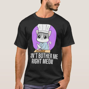 Meow Chef Cat Making Nigiri Sushi T-Shirt