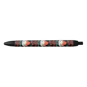 Meow Christmas, Merry Christmas Black Ink Pen