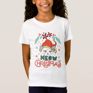 Meow Christmas, Merry Christmas T-Shirt