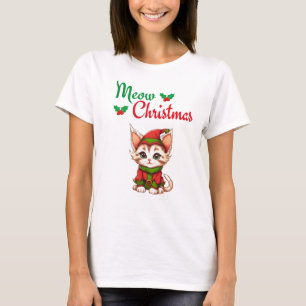 Meow Christmas T-Shirt